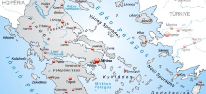 Map of Greece