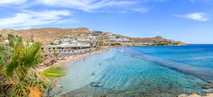 Paradise Beach à Mykonos