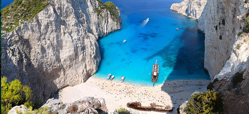 Navagio beach